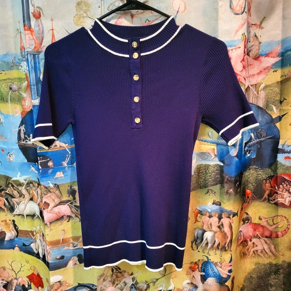 FARROW | Mock-Neck short sleeve pullover shirt